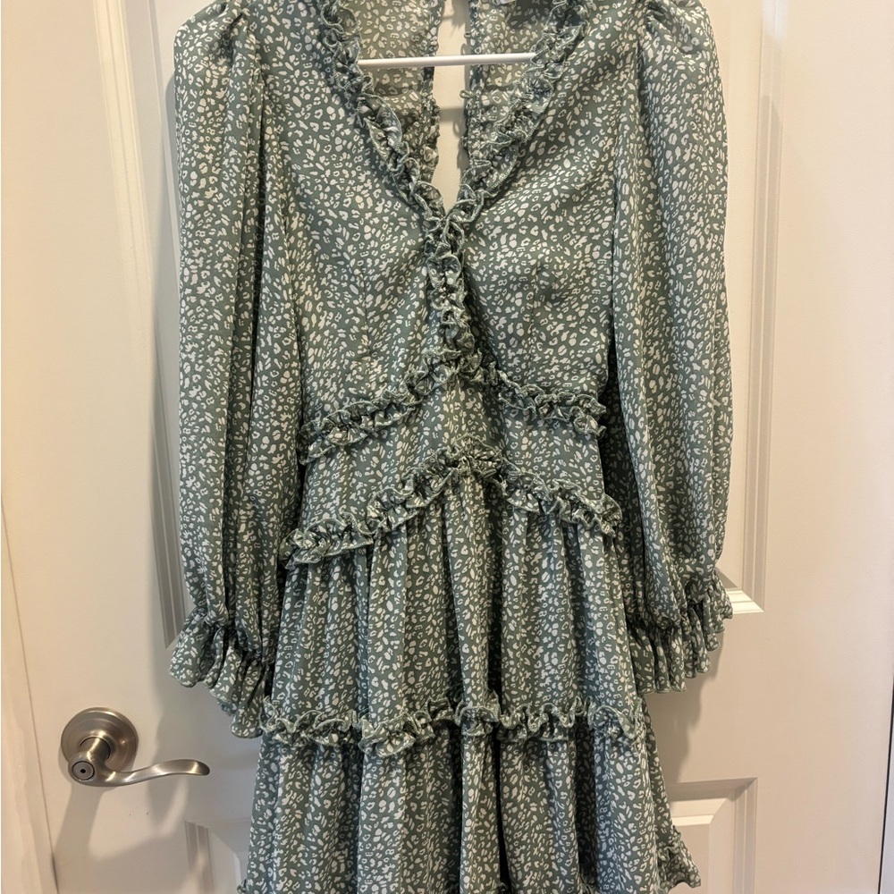 Floral Long Sleeve Dress